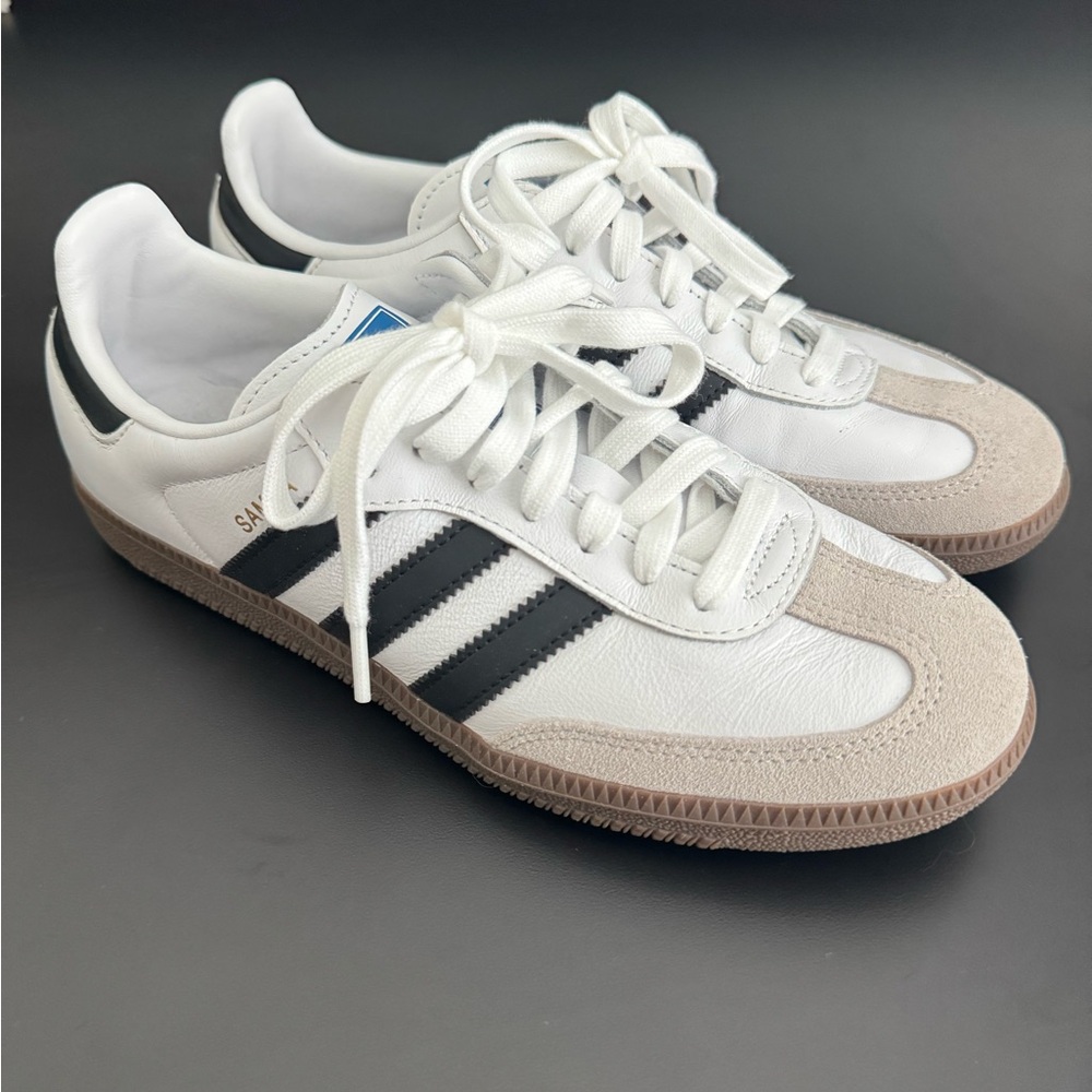 Adidas OG White Sneakers with Black Details